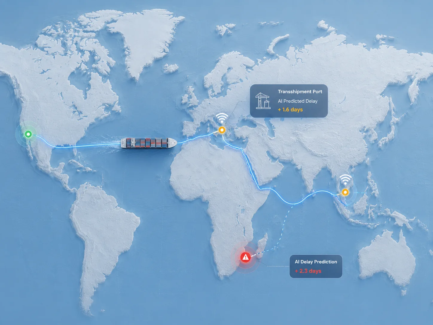 Container tracking dashboard