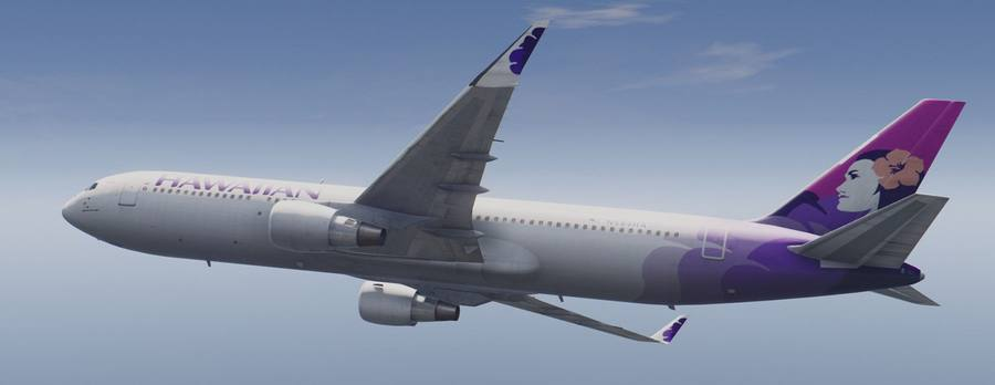 Boeing 767-300F cargo aircraft