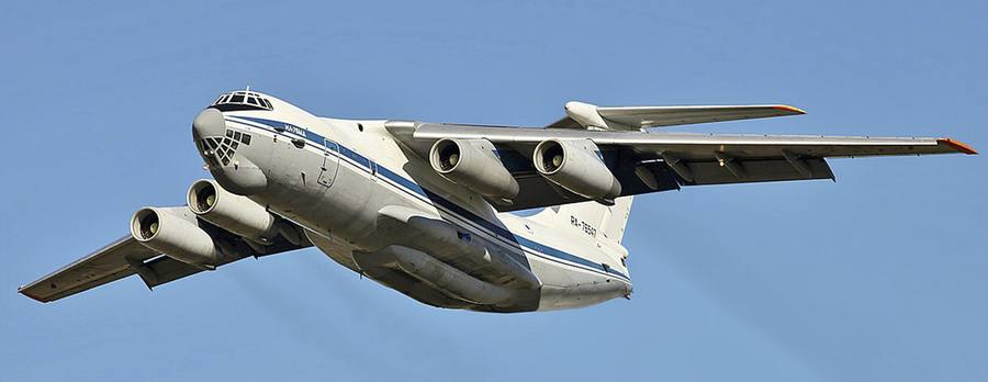 Ilyushin Il-76TD cargo aircraft