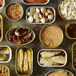 Canned fish